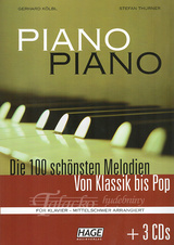 Piano Piano (Mittelschwer) 100 schönsten Melodien Von Klassik bis Pop